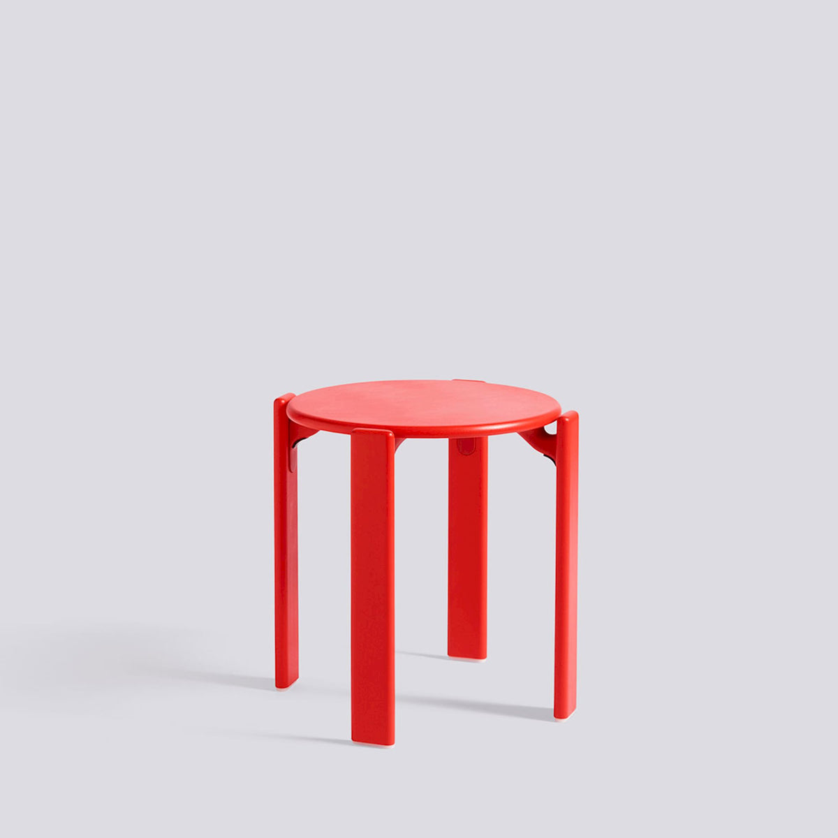 Tabouret Rey par Bruno Rey - Hay-Rouge écarlate-The Woods Gallery