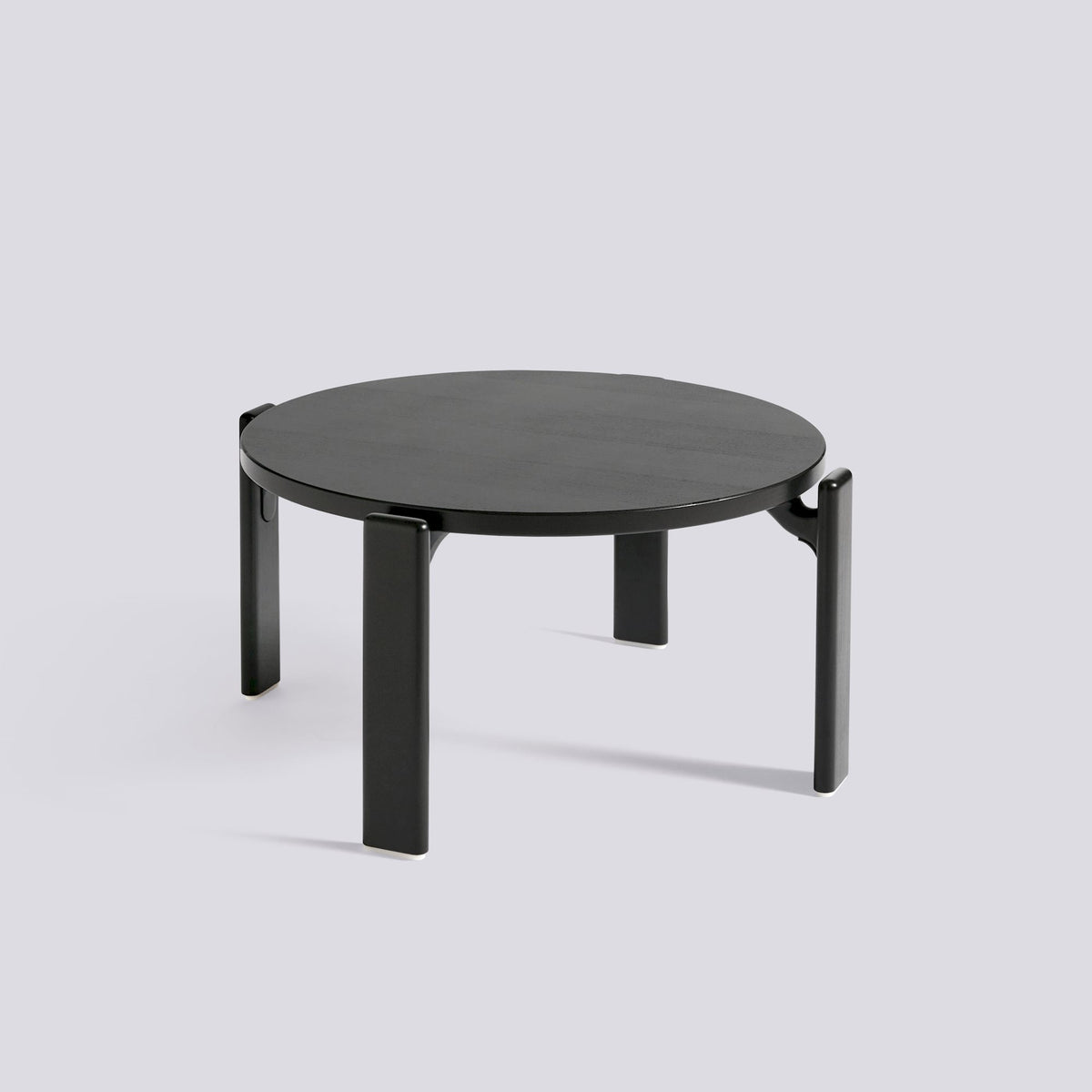 Table basse Rey Ø 66,5 cm - Hay-Noir profond-The Woods Gallery