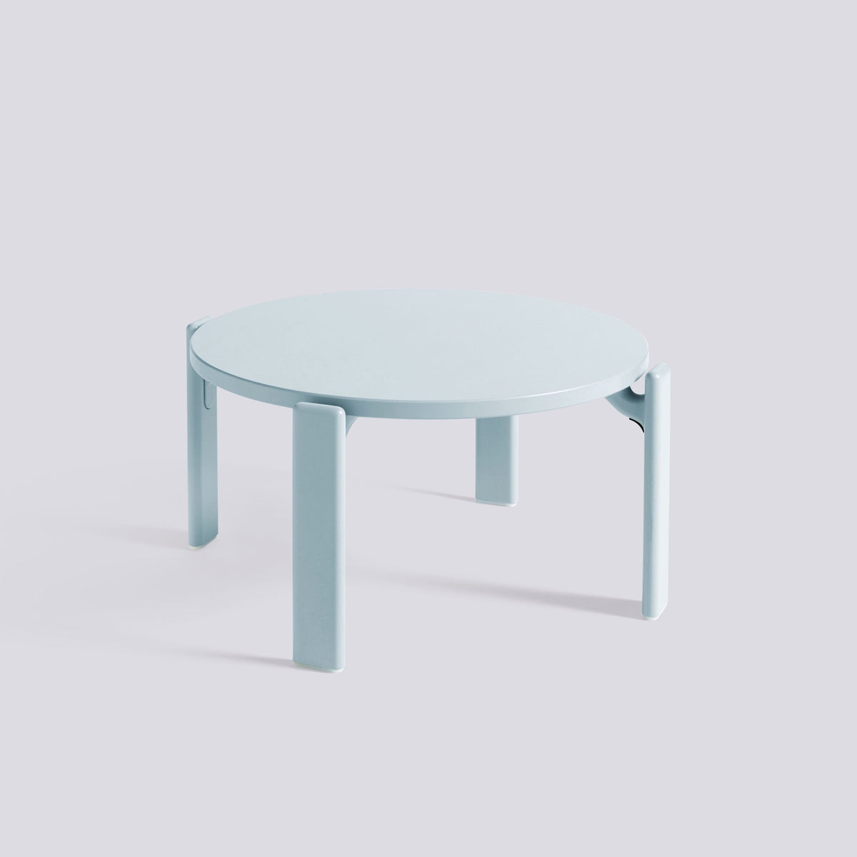 Table basse Rey Ø 66,5 cm - Hay-Bleu ardoise-The Woods Gallery