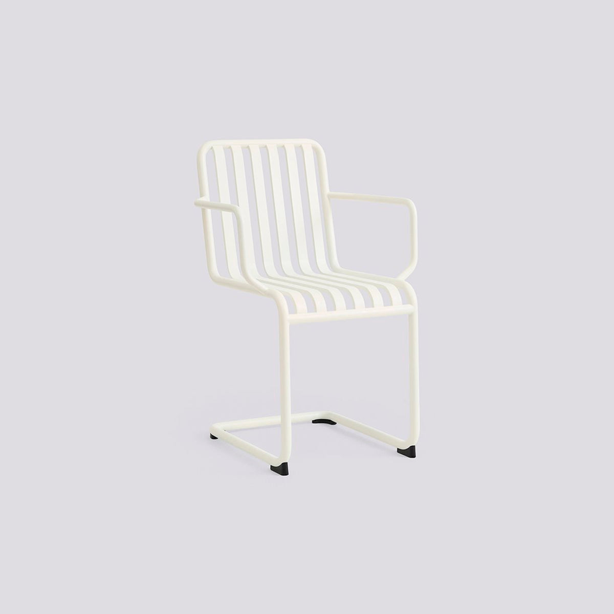 Fauteuil Palissade Cantilever de Ronan et Erwan Bouroullec - Hay-Blanc crème-The Woods Gallery