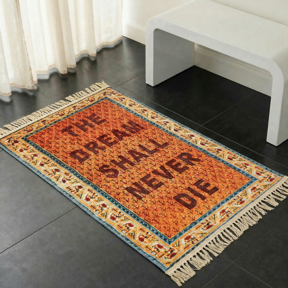 Tapis Burnt Carpet The Dream 80×120 de Loredana Longo - Seletti-vue 2-The Woods Gallery