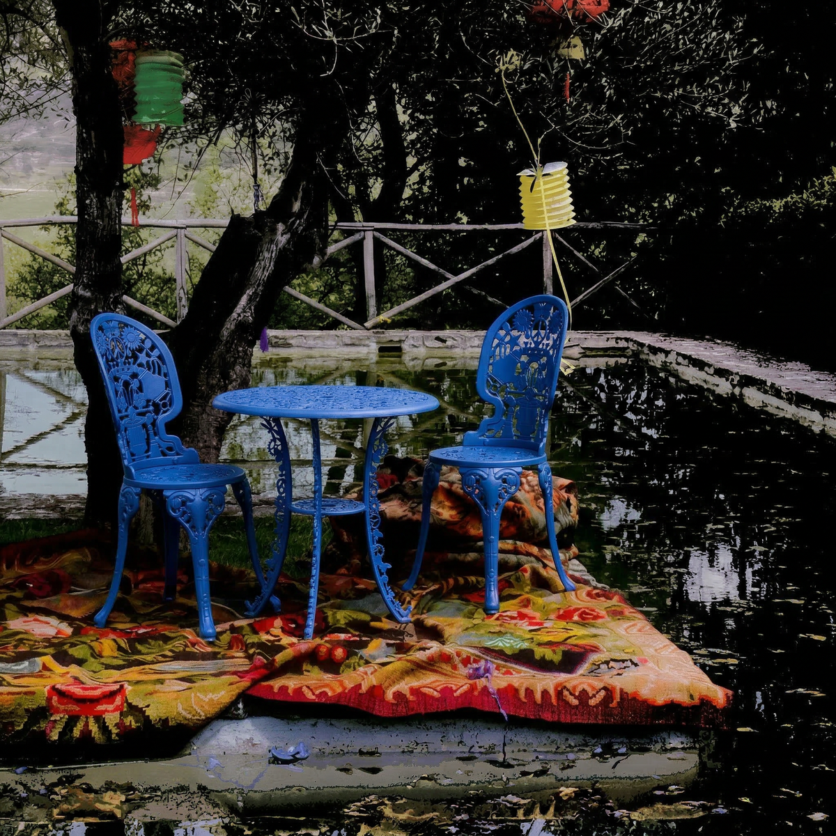 Table ronde Industry Collection de Studio Job - Seletti-en situation 1, visuel de synthèse-The Woods Gallery