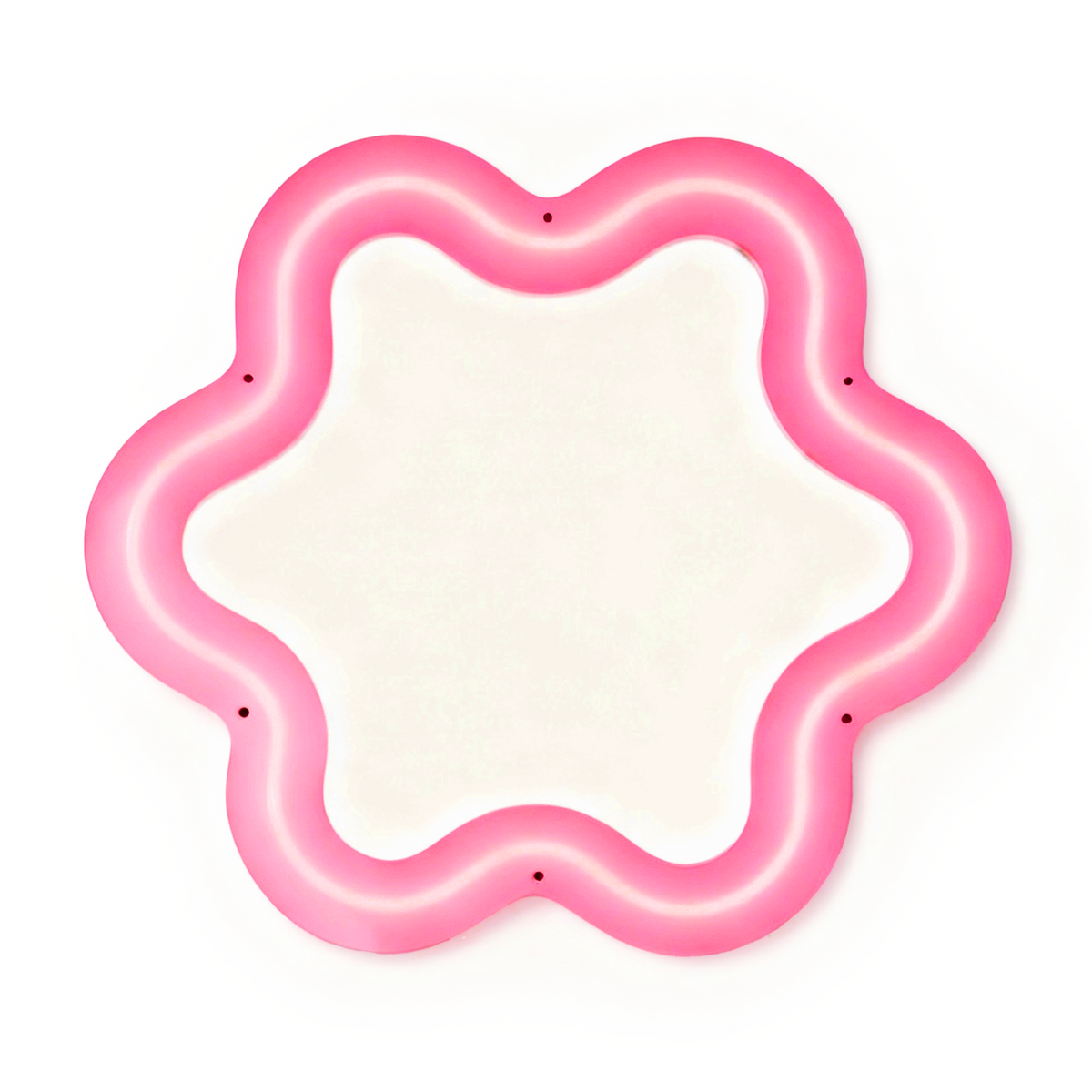 Miroir lumineux Supercurve Big Flower de BBMDS - Seletti-en situation, visuel de synthèse-The Woods Gallery
