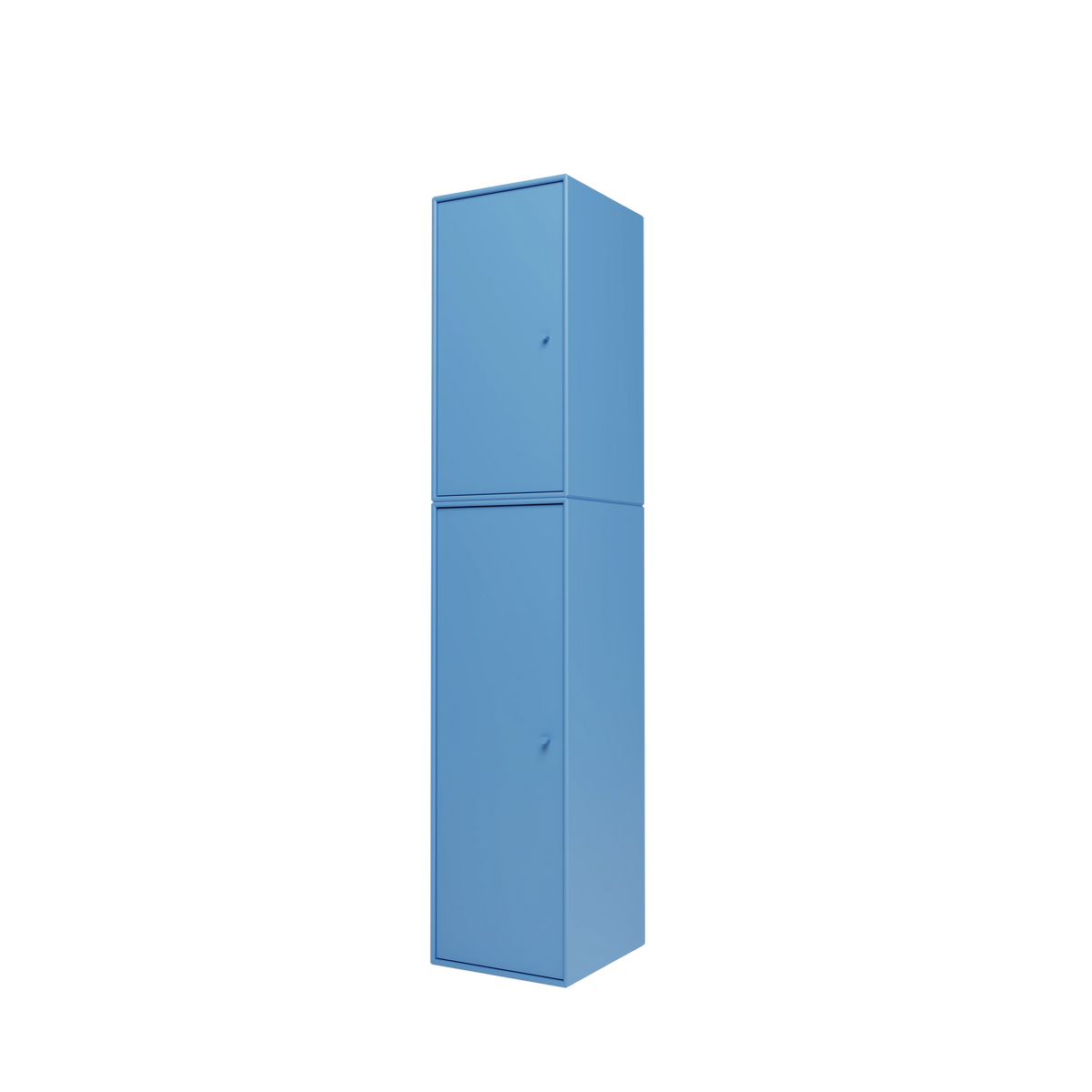 Colonne de salle de bain Reset II, laque 154 Azure, packshot Montana