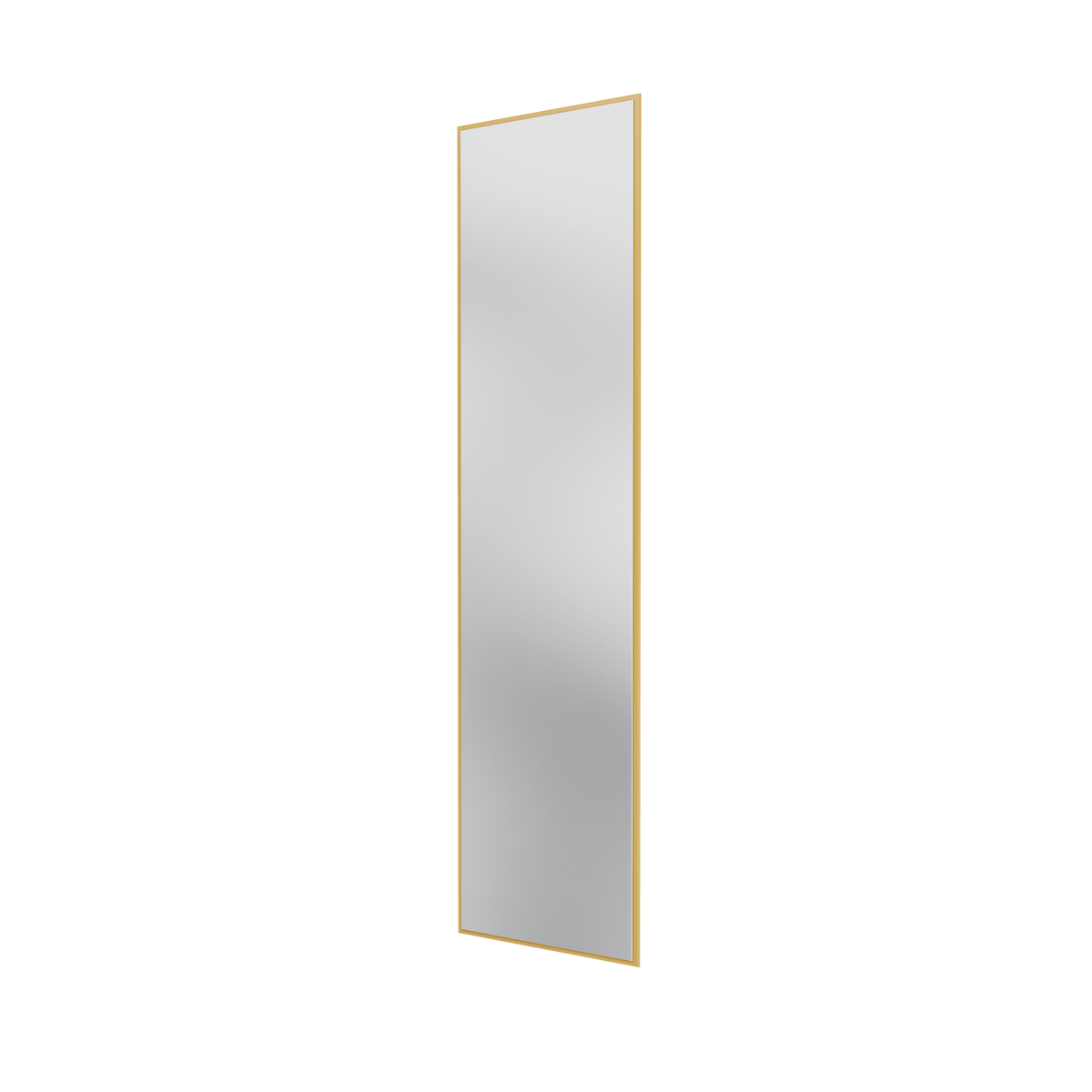 Miroir Colour Frame SG3208 Montana, cadre laqué 157 Cumin, vue de trois quarts sur fond blanc