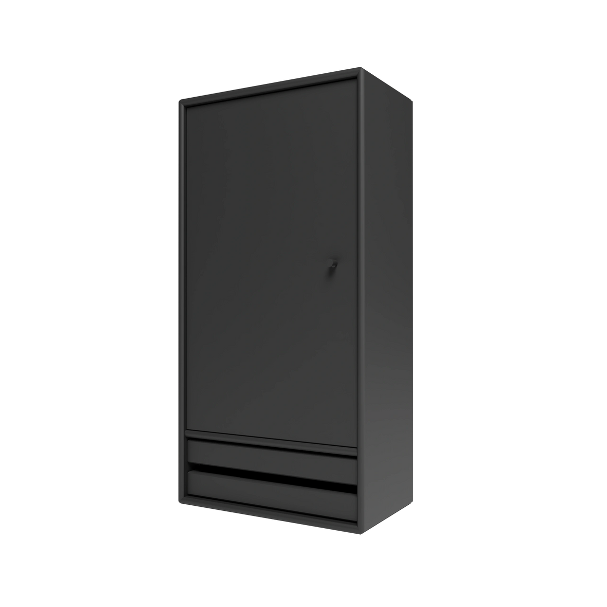 Armoire de salle de bain Reset I, laque 04 Anthracite, packshot Montana