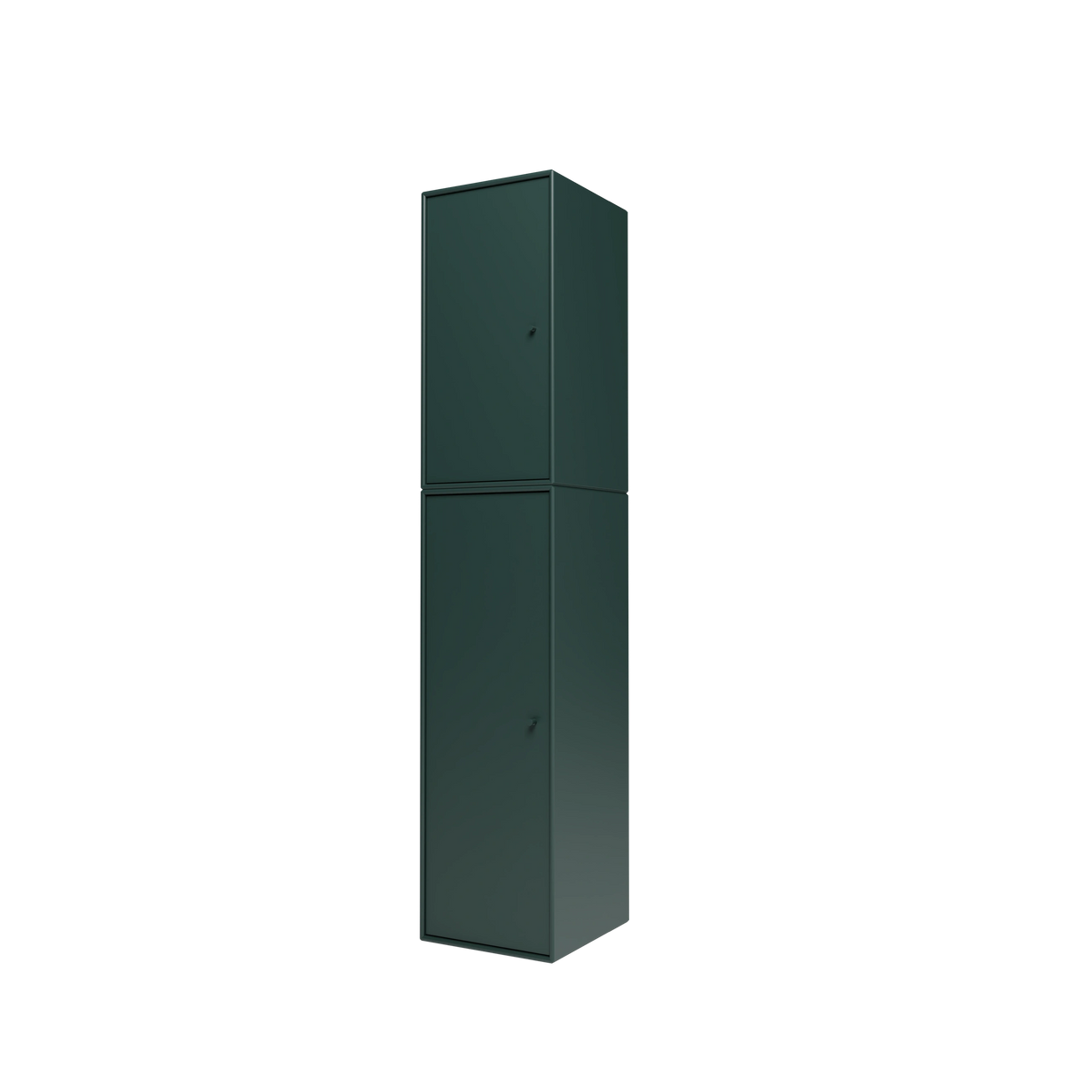 Colonne de salle de bain Reset II, laque 163 Black Jade, packshot Montana