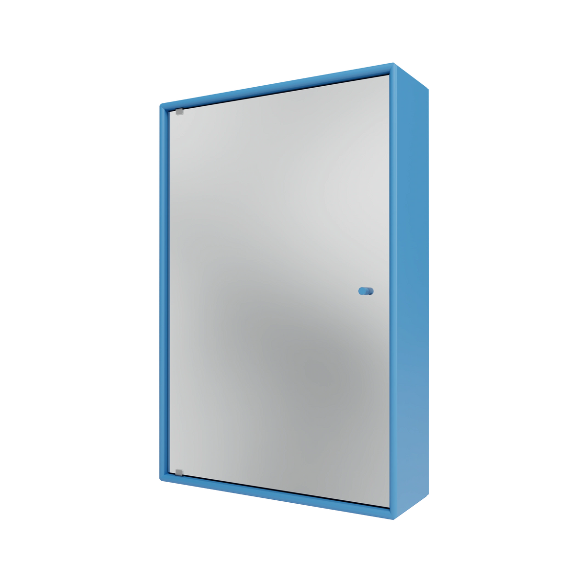 Armoire à miroir Reflect, laque 154 Azure, packshot Montana