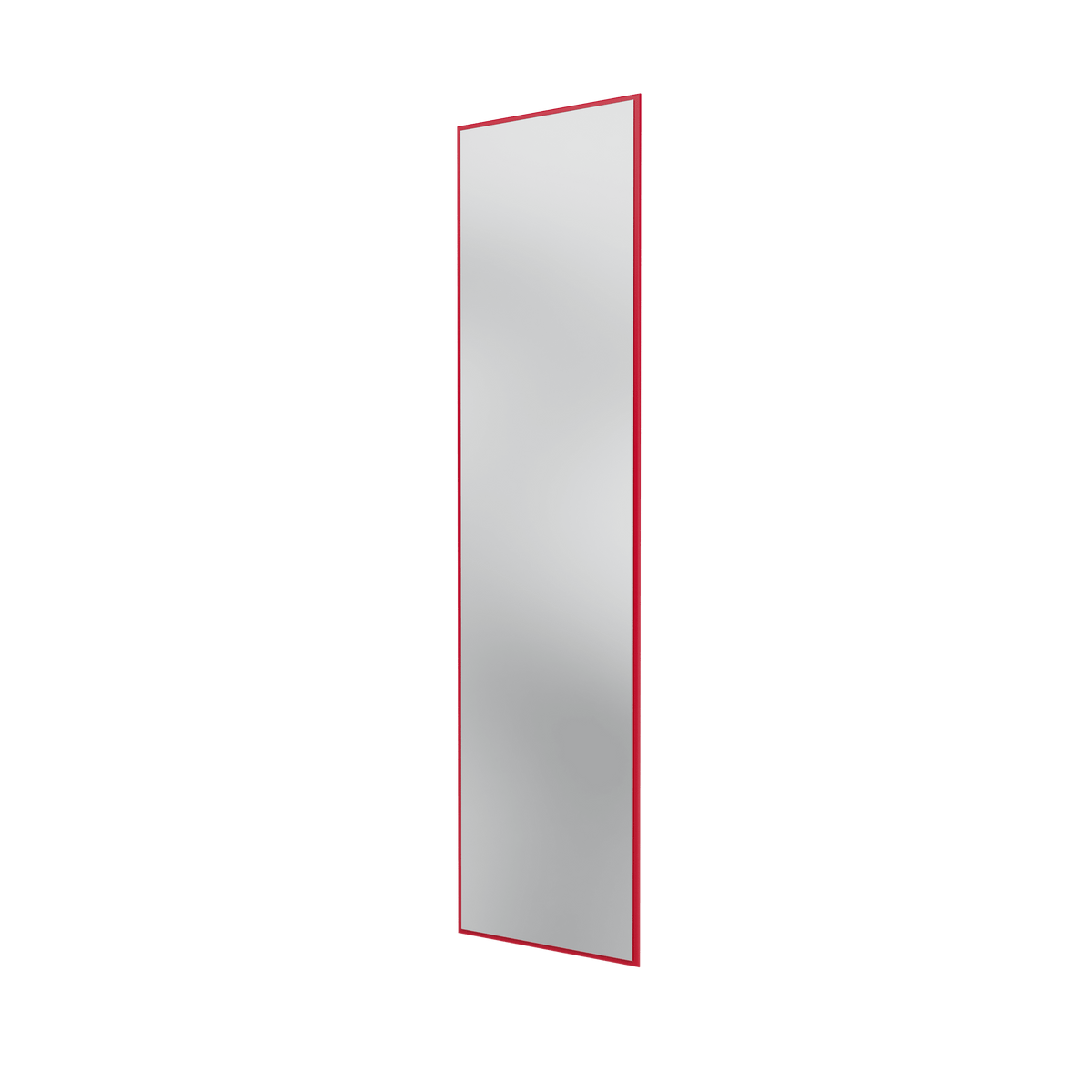 Miroir Colour Frame SG3208 Montana, cadre laqué 165 Beetroot, vue de trois quarts sur fond blanc