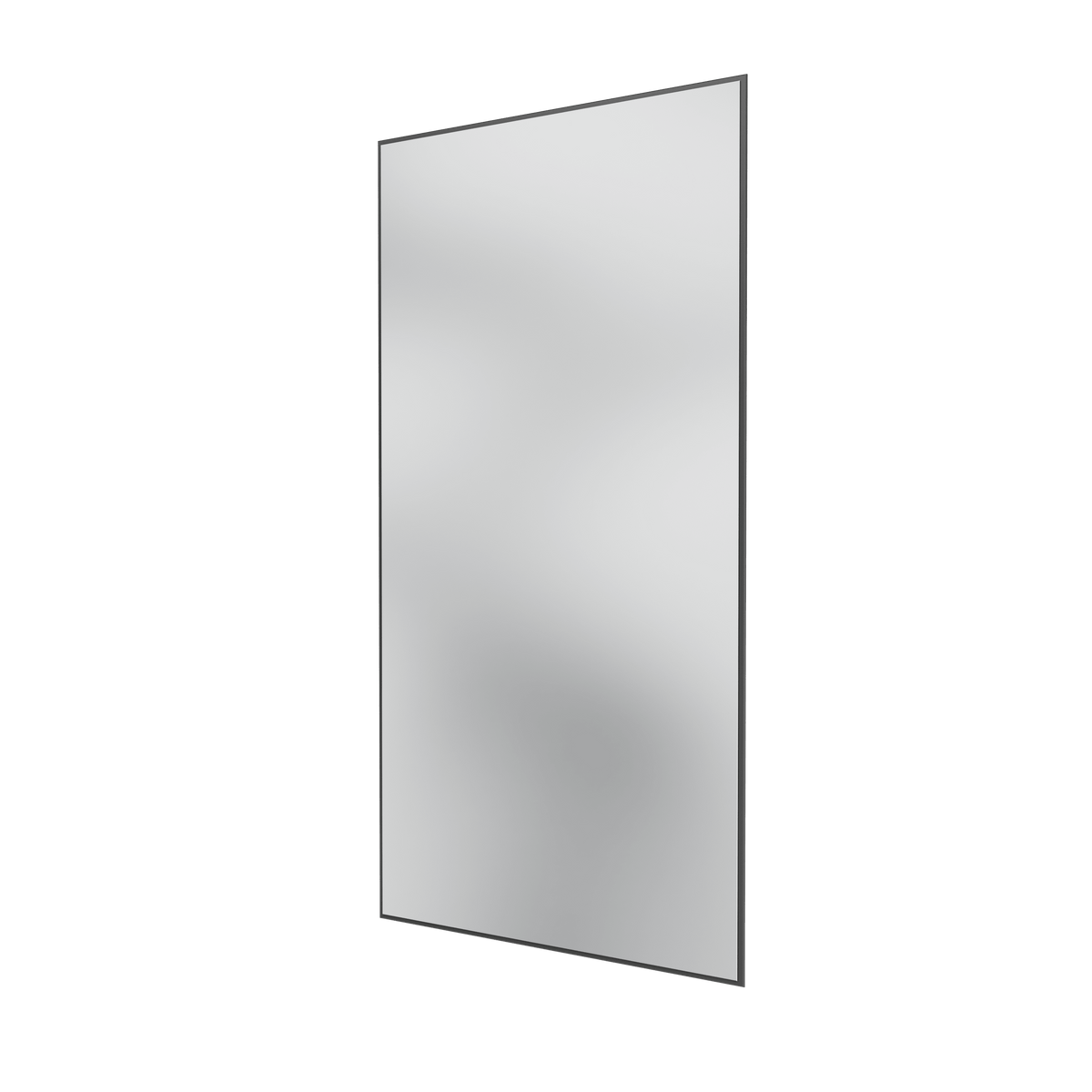 Miroir Colour Frame SG3216 Montana, cadre laqué 04 Anthracite, vue de trois quarts sur fond blanc