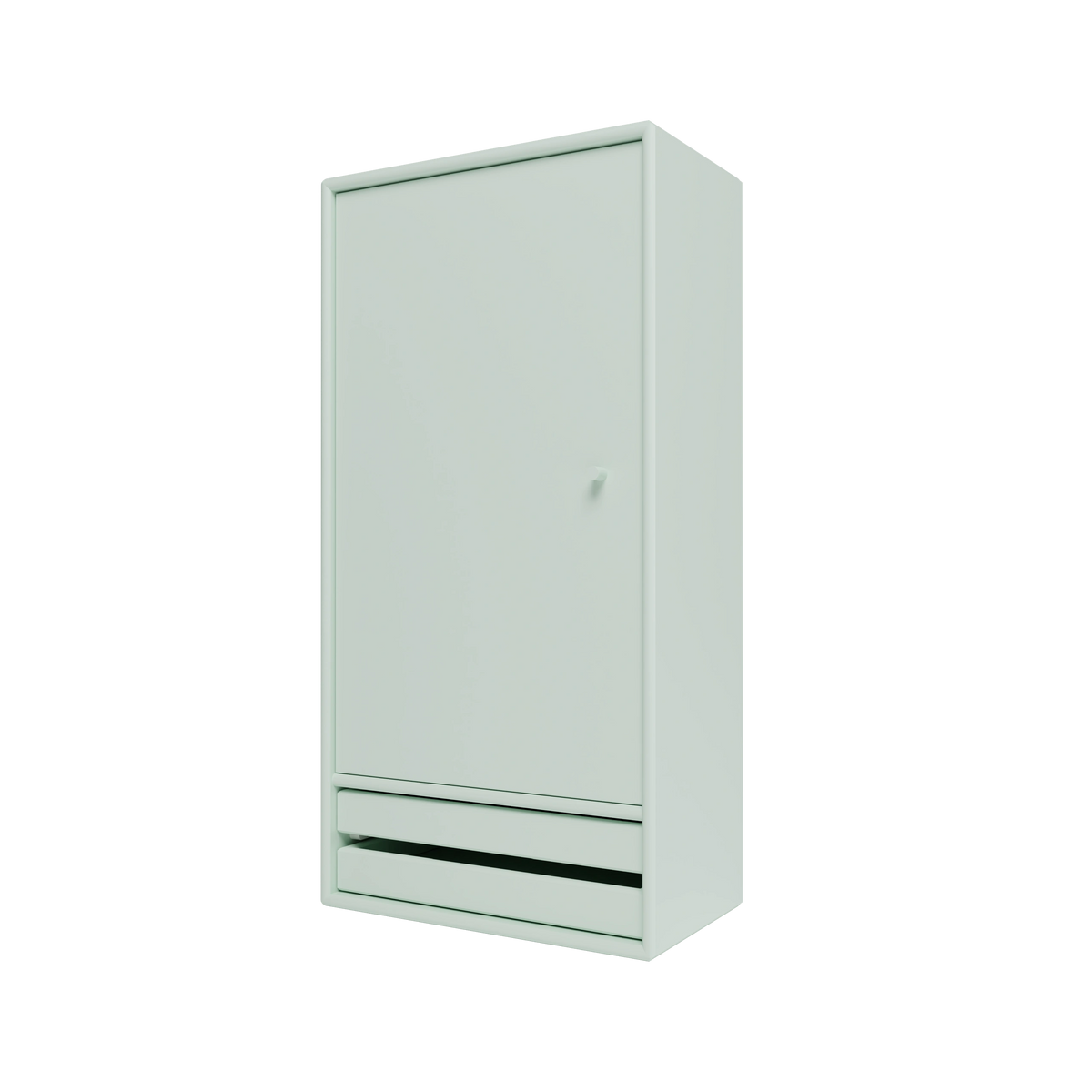 Armoire de salle de bain Reset I, laque 161 Mist, packshot Montana