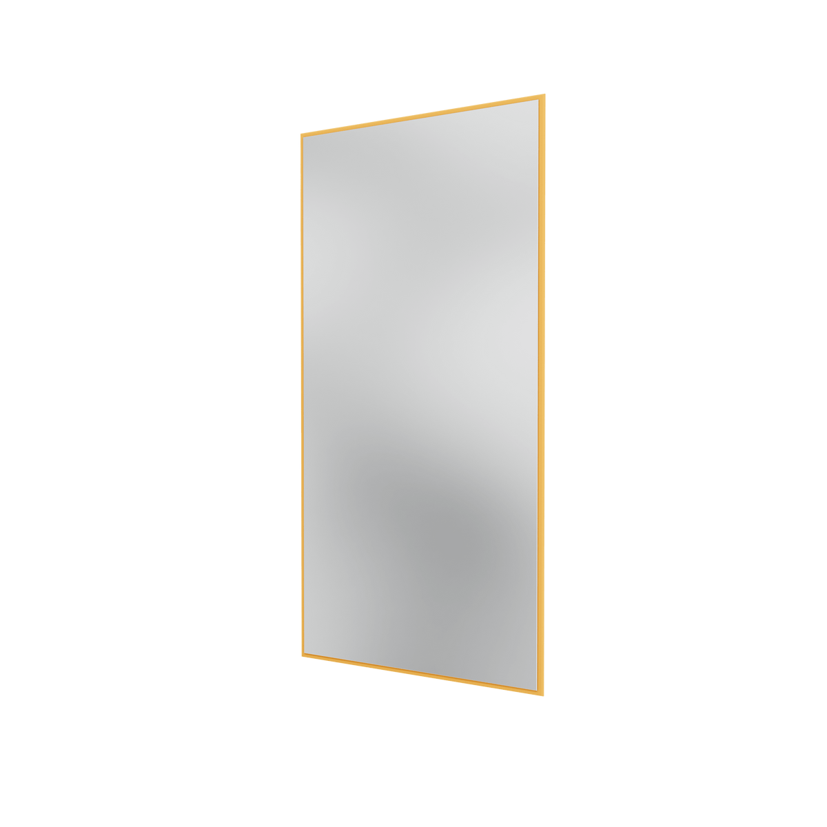 Miroir Colour Frame SP1224 Montana, cadre laqué 166 Acacia, vue de trois quarts sur fond blanc