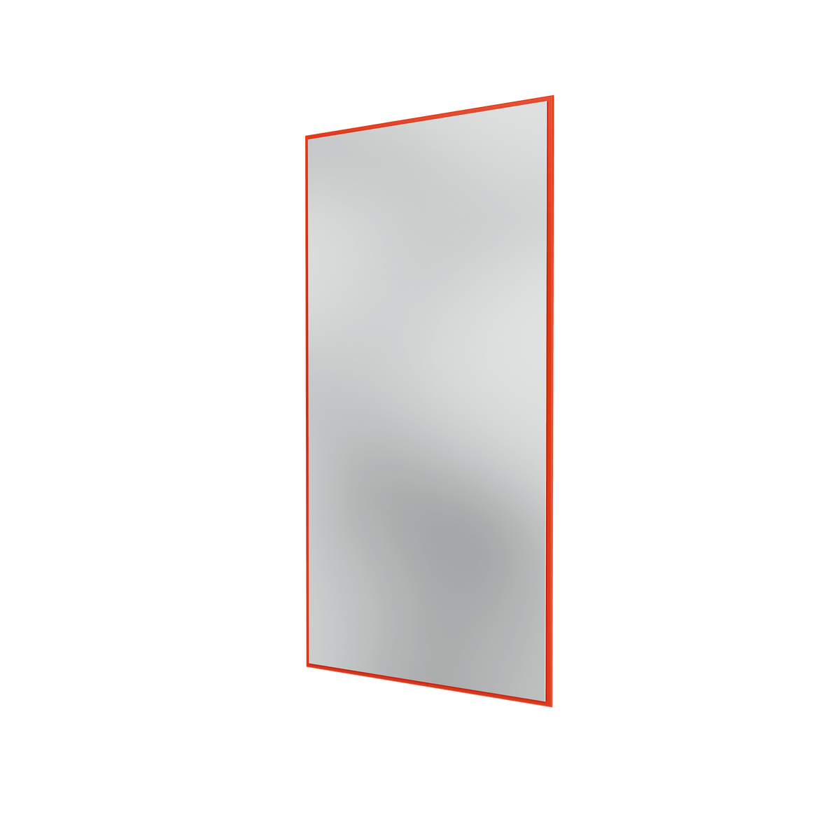 Miroir Colour Frame SP1224 Montana, cadre laqué 145 Rosehip, vue de trois quarts sur fond blanc