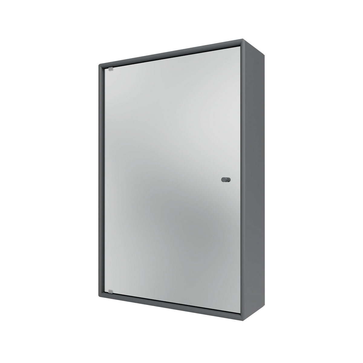 Armoire à miroir Reflect, laque 36 Coal, packshot Montana