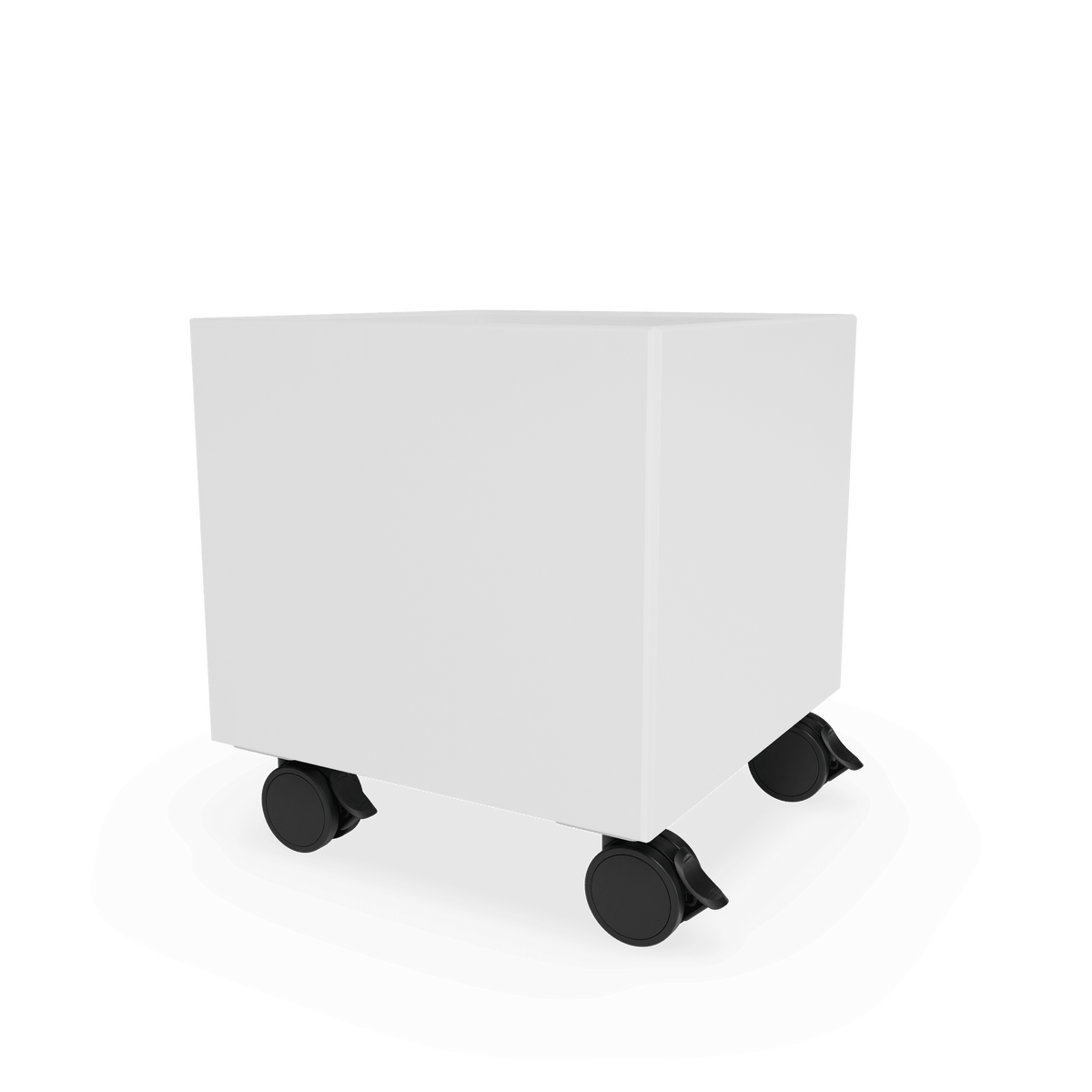 Coffre à jouets Mini Play box, laque 101 New White, packshot Montana