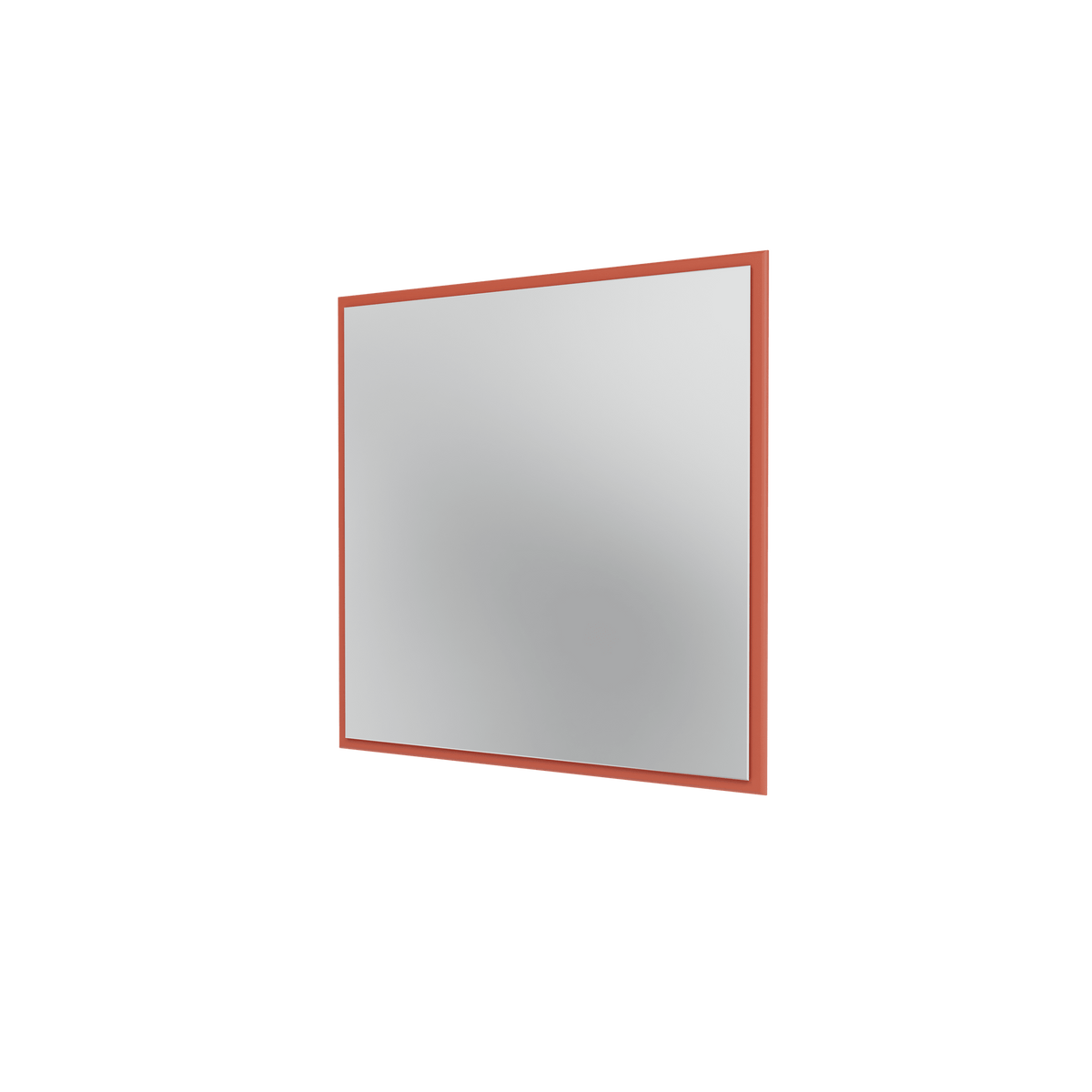 Miroir Colour Frame SP808 Montana, cadre laqué 162 Hokkaido, vue de trois quarts sur fond blanc