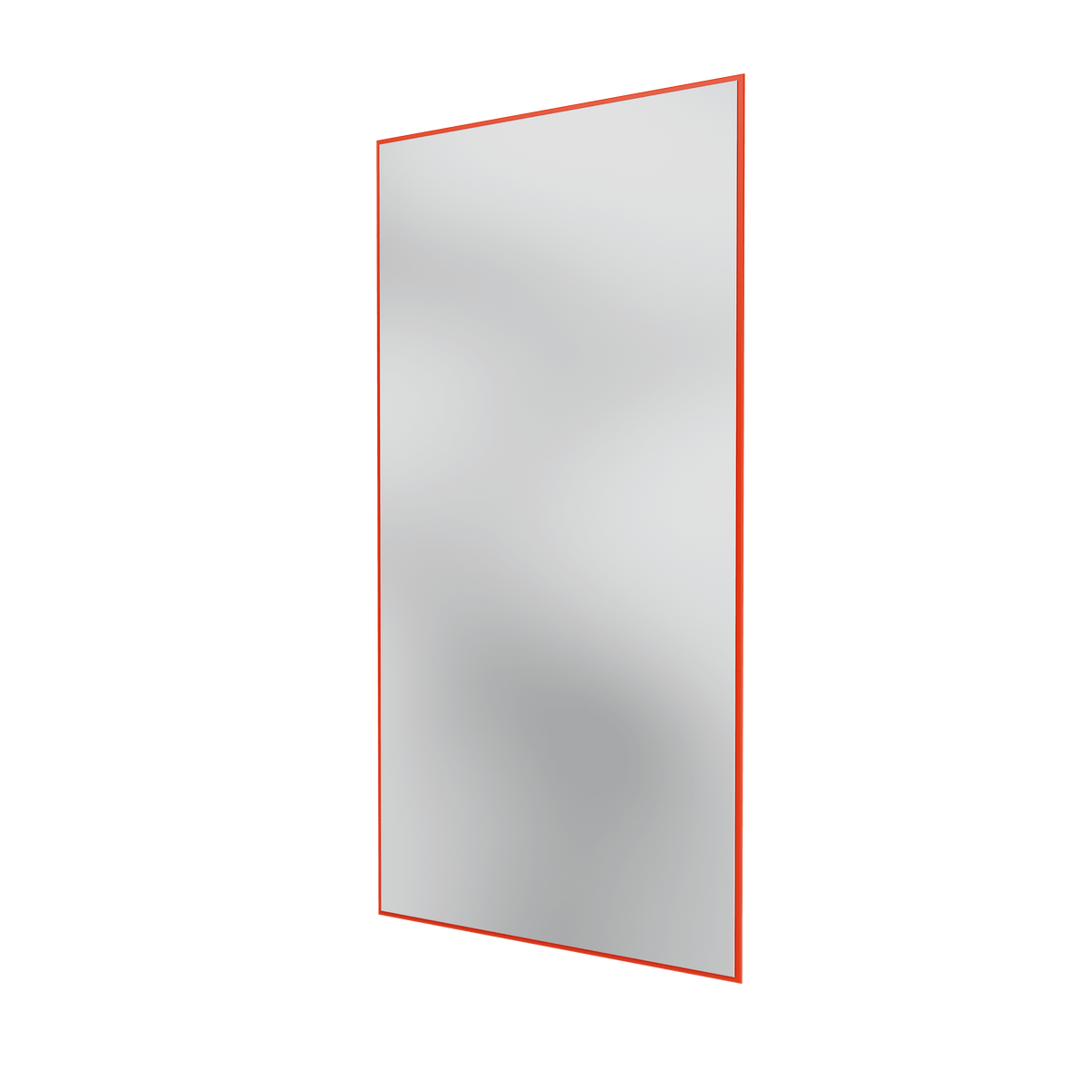 Miroir Colour Frame SG3216 Montana, cadre laqué 145 Rosehip, vue de trois quarts sur fond blanc