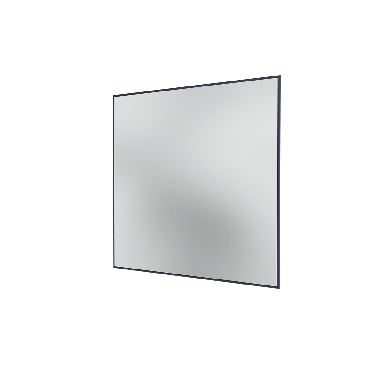 Miroir Colour Frame SP1818 Montana, cadre laqué 147 Shadow, vue de trois quarts sur fond blanc