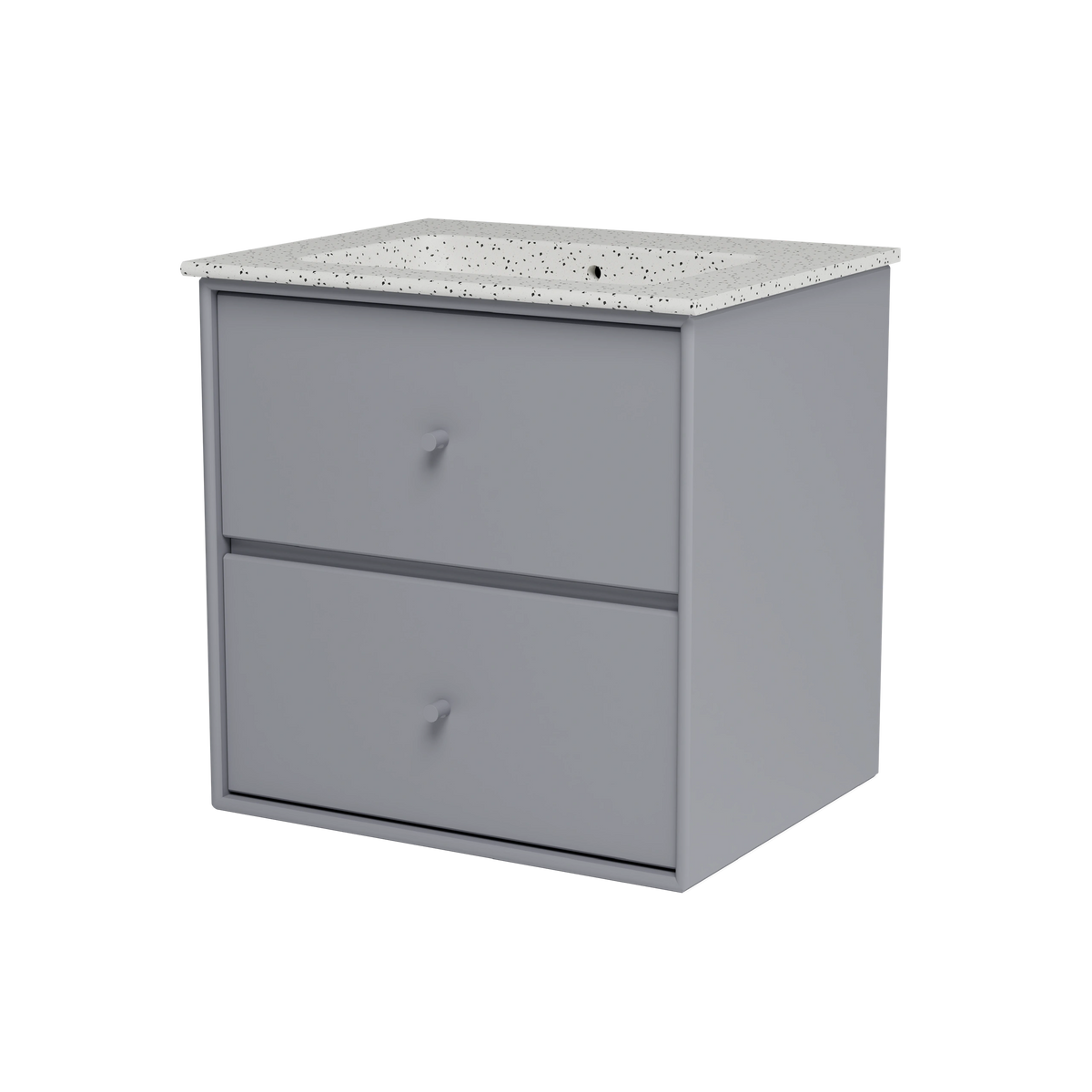 Meuble vasque Flow, laque 100 Graphic, packshot Montana