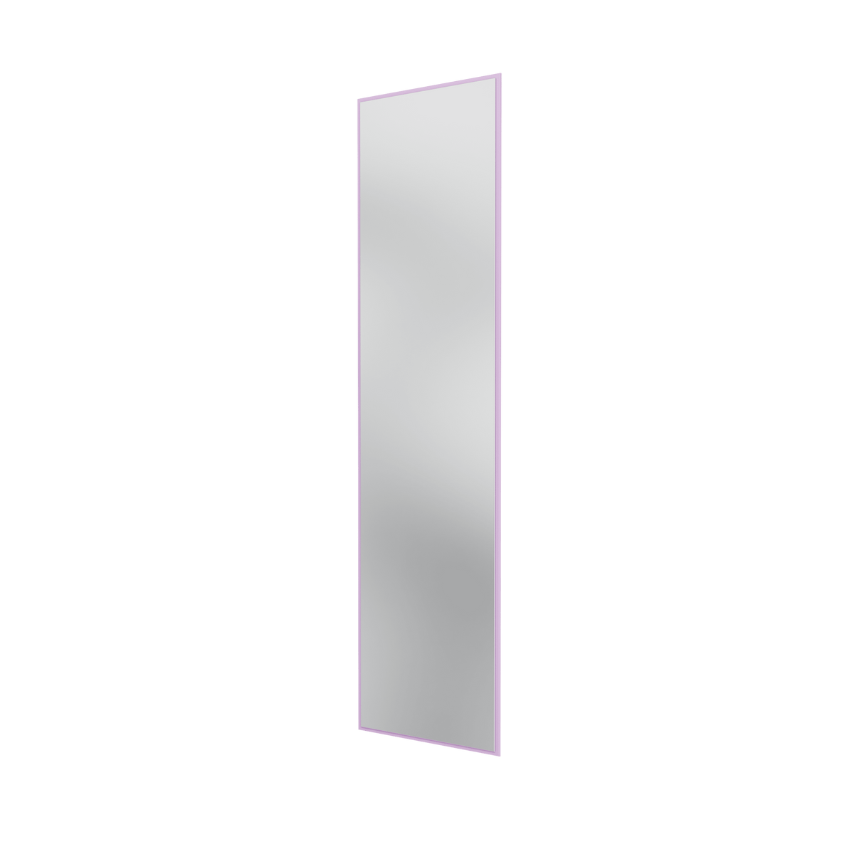 Miroir Colour Frame SG3208 Montana, cadre laqué 164 Iris, vue de trois quarts sur fond blanc