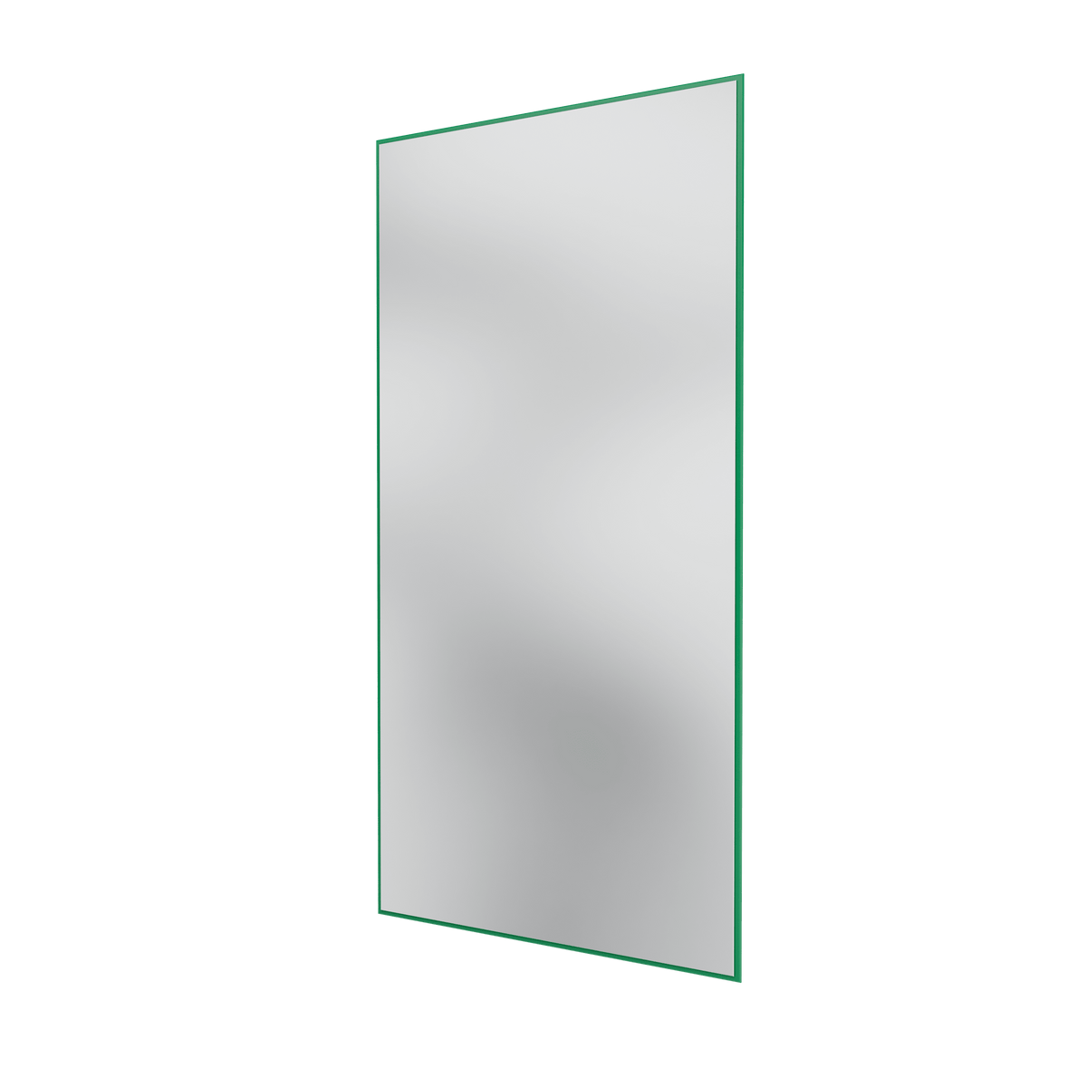 Miroir Colour Frame SG3216 Montana, cadre laqué 152 Parsley, vue de trois quarts sur fond blanc