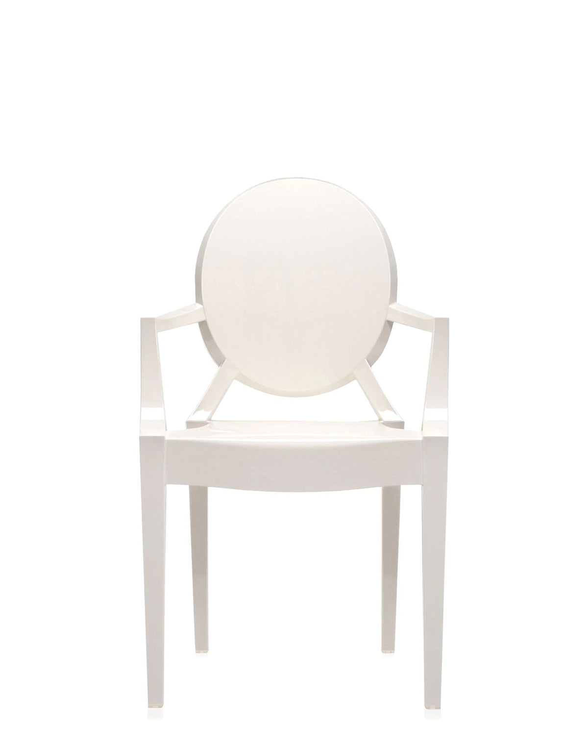 lot de 2 Fauteuil Louis Ghost de Philippe Starck - Kartell-Blanc-The Woods Gallery