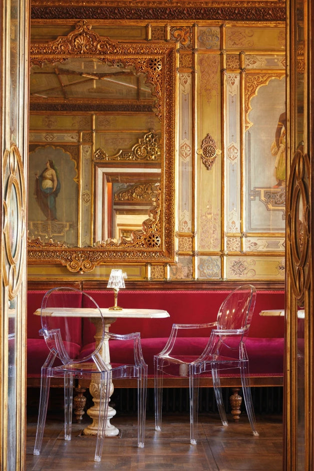 lot de 2 Fauteuil Louis Ghost de Philippe Starck - Kartell-Cristal-The Woods Gallery