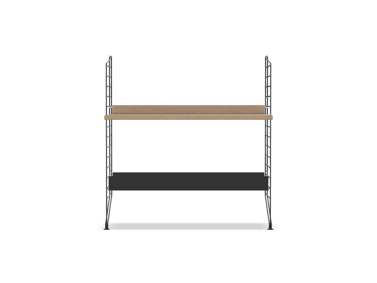 Ensemble Chambre d’enfant A - String Furniture-Chêne - Gris foncé-The Woods Gallery