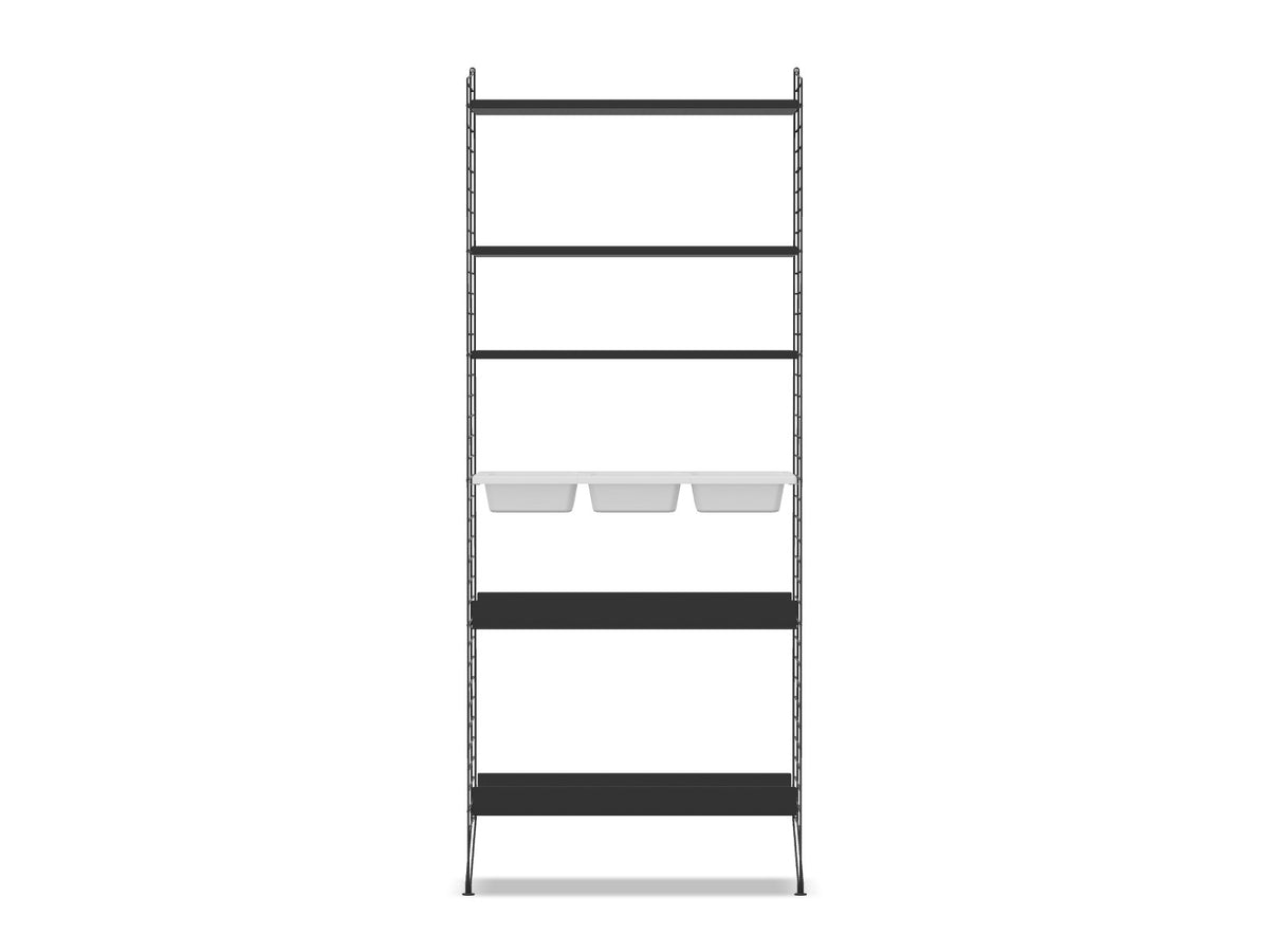 Ensemble Salle de bain L - String Furniture-Gris foncé-The Woods Gallery