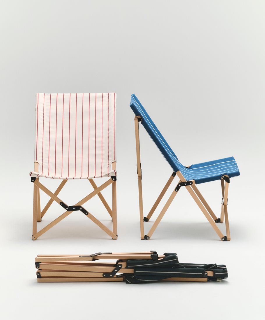 Chaise pliante Outdoor Market de Jasper Morrison - Hay