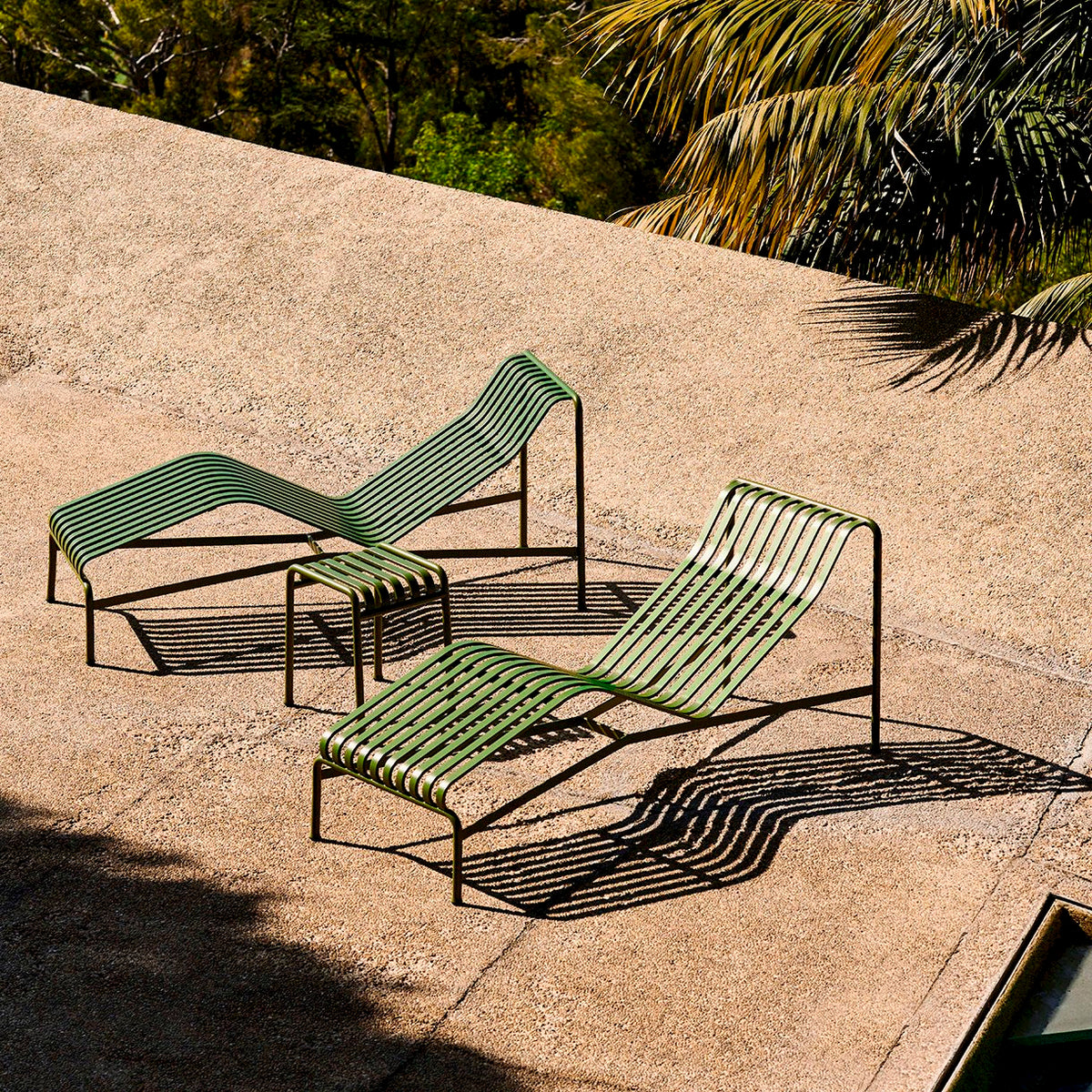 Chaise Longue Palissade - Hay-vue d’ambiance 4-The Woods Gallery
