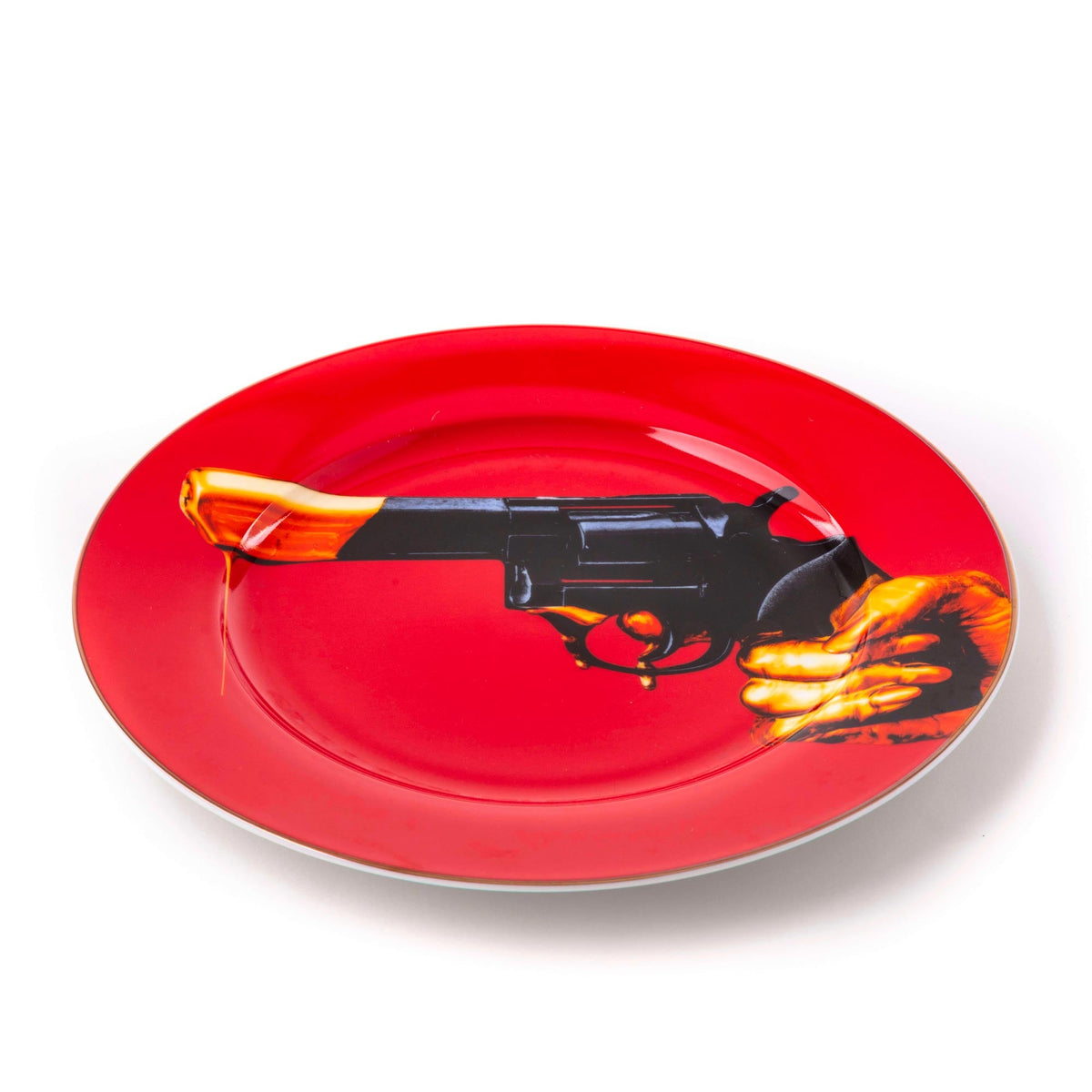 Assiette Revolver de ToiletPaper - Seletti-vue 3-The Woods Gallery