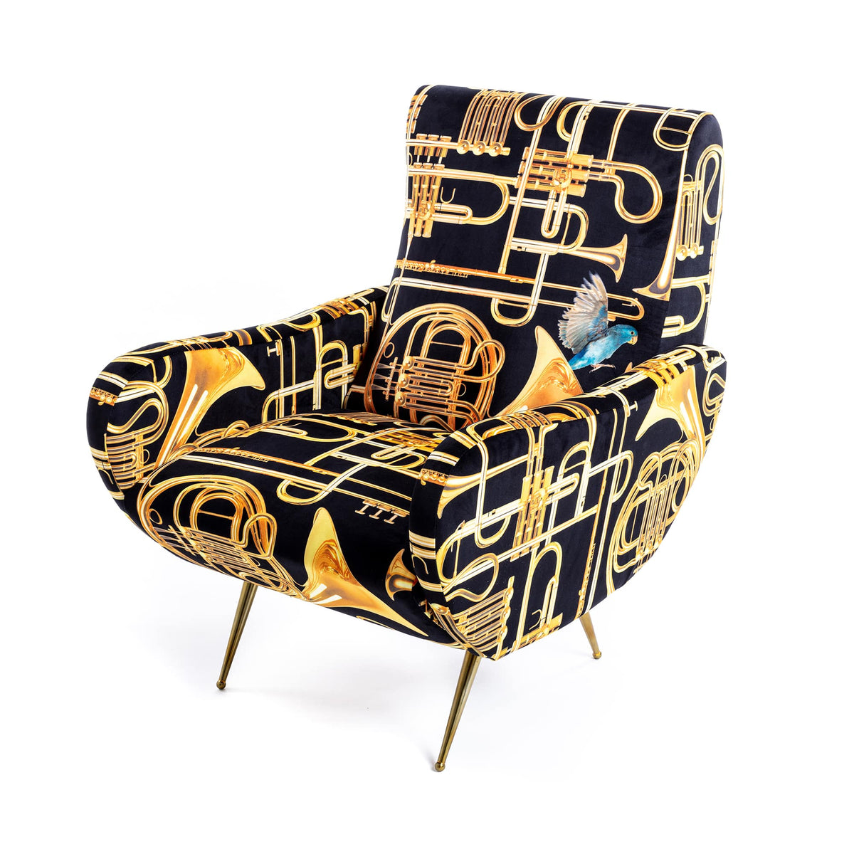 Fauteuil Trumpets de ToiletPaper - Seletti-vue 3-The Woods Gallery