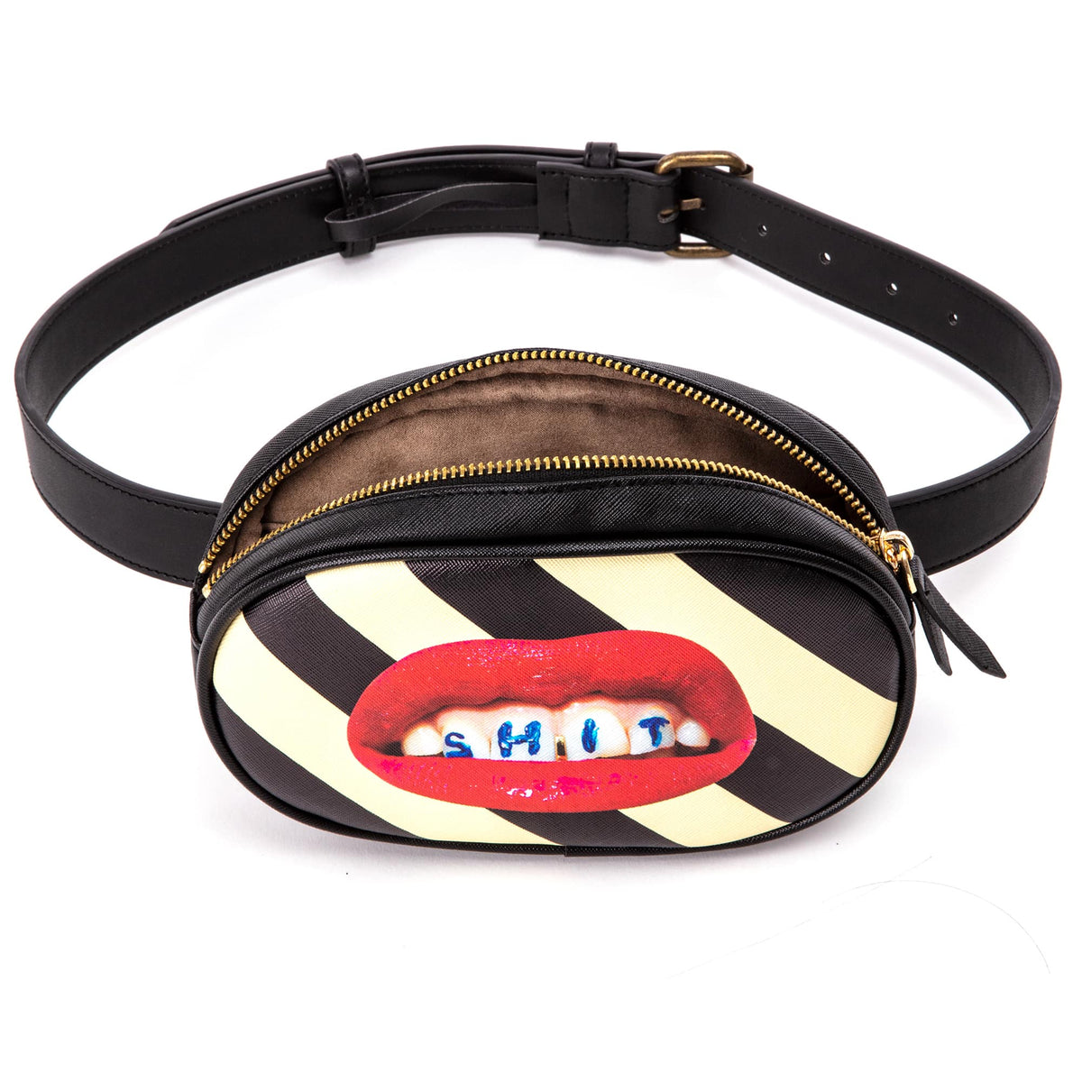 Sac banane Stripes Shit de ToiletPaper - Seletti-vue 5-The Woods Gallery