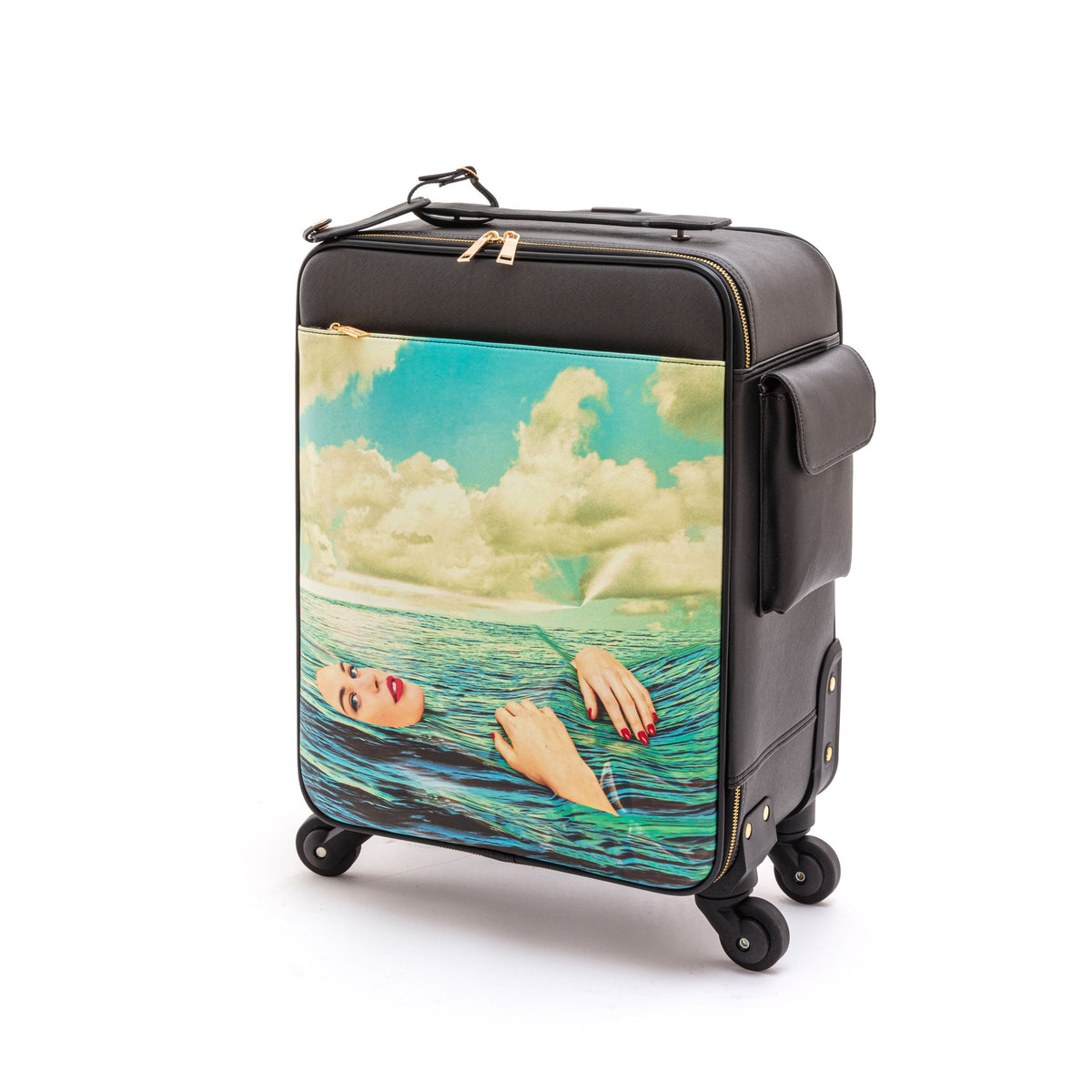 Valise Trolley Sea Girl de ToiletPaper - Seletti-vue 12-The Woods Gallery