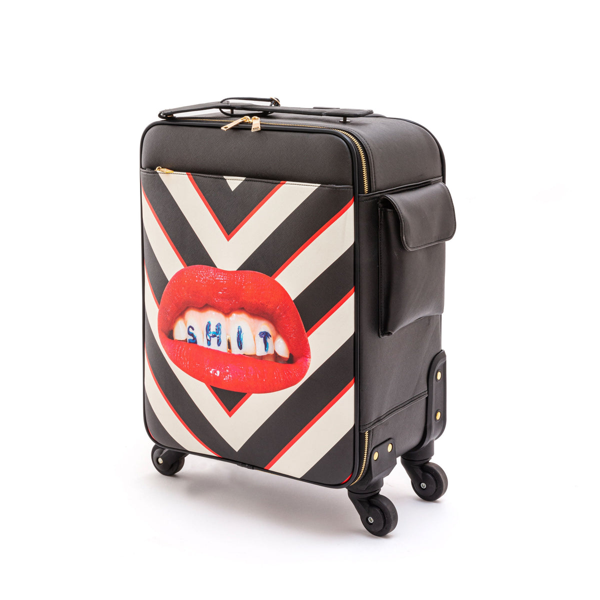 Valise Trolley Regimental Shit de ToiletPaper - Seletti-vue 14-The Woods Gallery