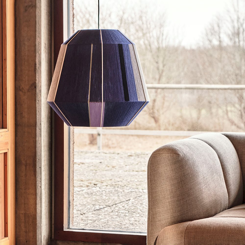 Abat-Jour Bonbon de Ana Kras - Hay-Lavande (Shade 500)-The Woods Gallery
