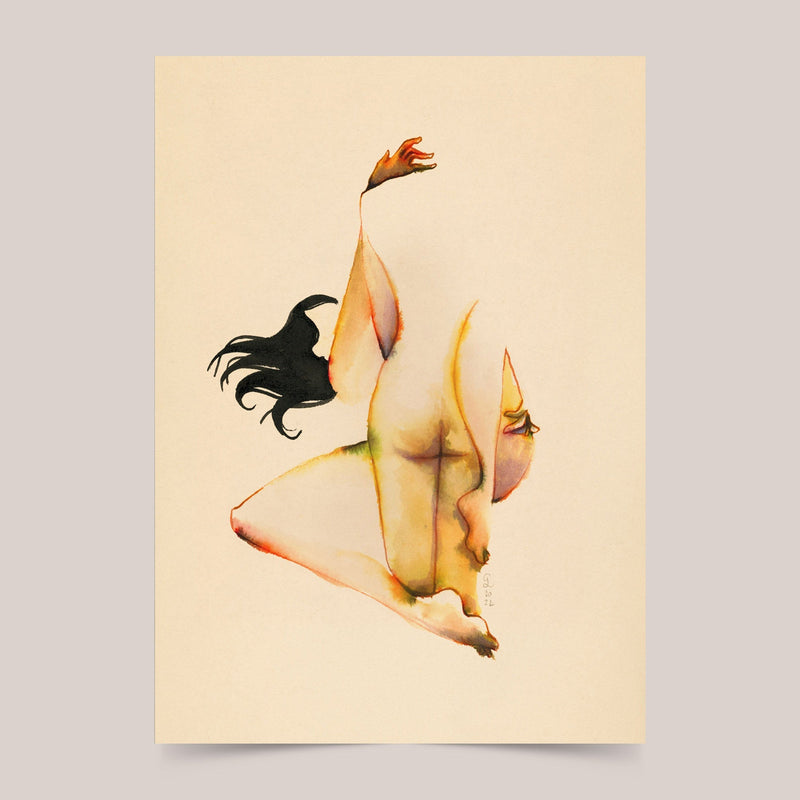 Affiche "Watercouple" - Petites Luxures-The Woods Gallery
