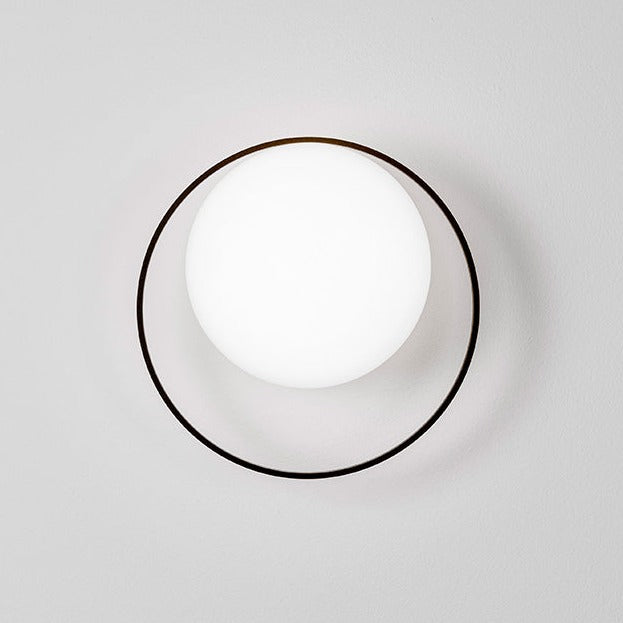 Applique murale Circ - Estiluz-Noir utilisation intérieure-The Woods Gallery