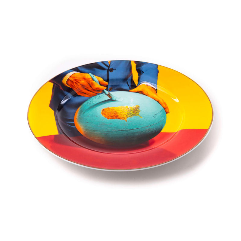 Assiette Globe de ToiletPaper - Seletti-The Woods Gallery