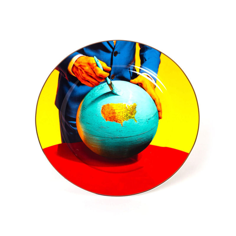 Assiette Globe de ToiletPaper - Seletti-The Woods Gallery