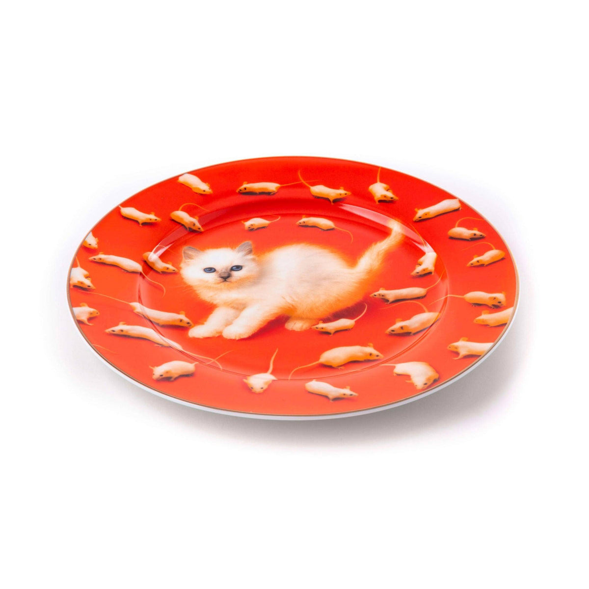 Assiette Kitten de ToiletPaper - Seletti-The Woods Gallery