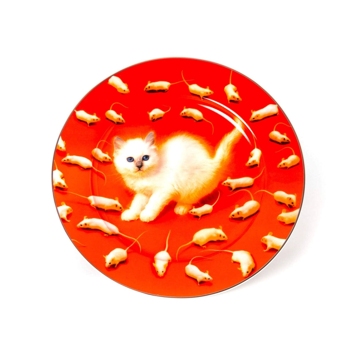 Assiette Kitten de ToiletPaper - Seletti-The Woods Gallery