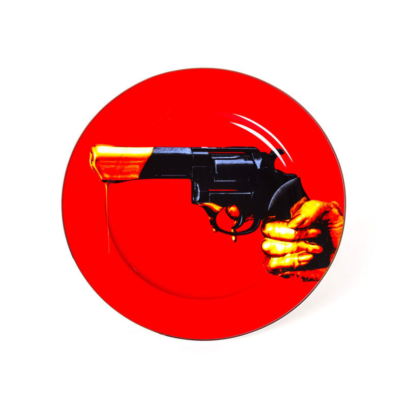 Assiette Revolver de ToiletPaper - Seletti-The Woods Gallery