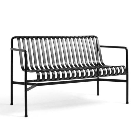 Banc de table Palissade - 128 cm - Hay-Anthracite-The Woods Gallery