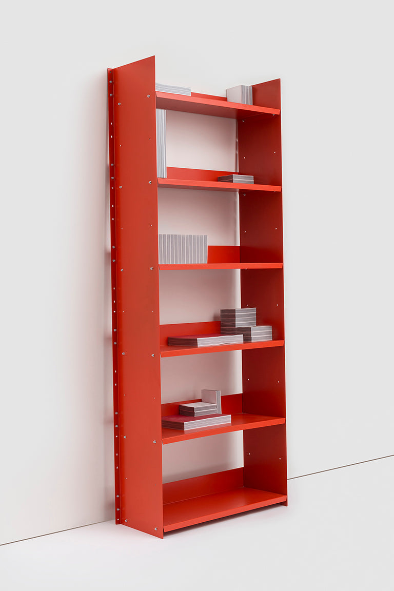Bibliothèque Gran Livorno par Marco Ferreri - Danese Milano-Rouge-The Woods Gallery