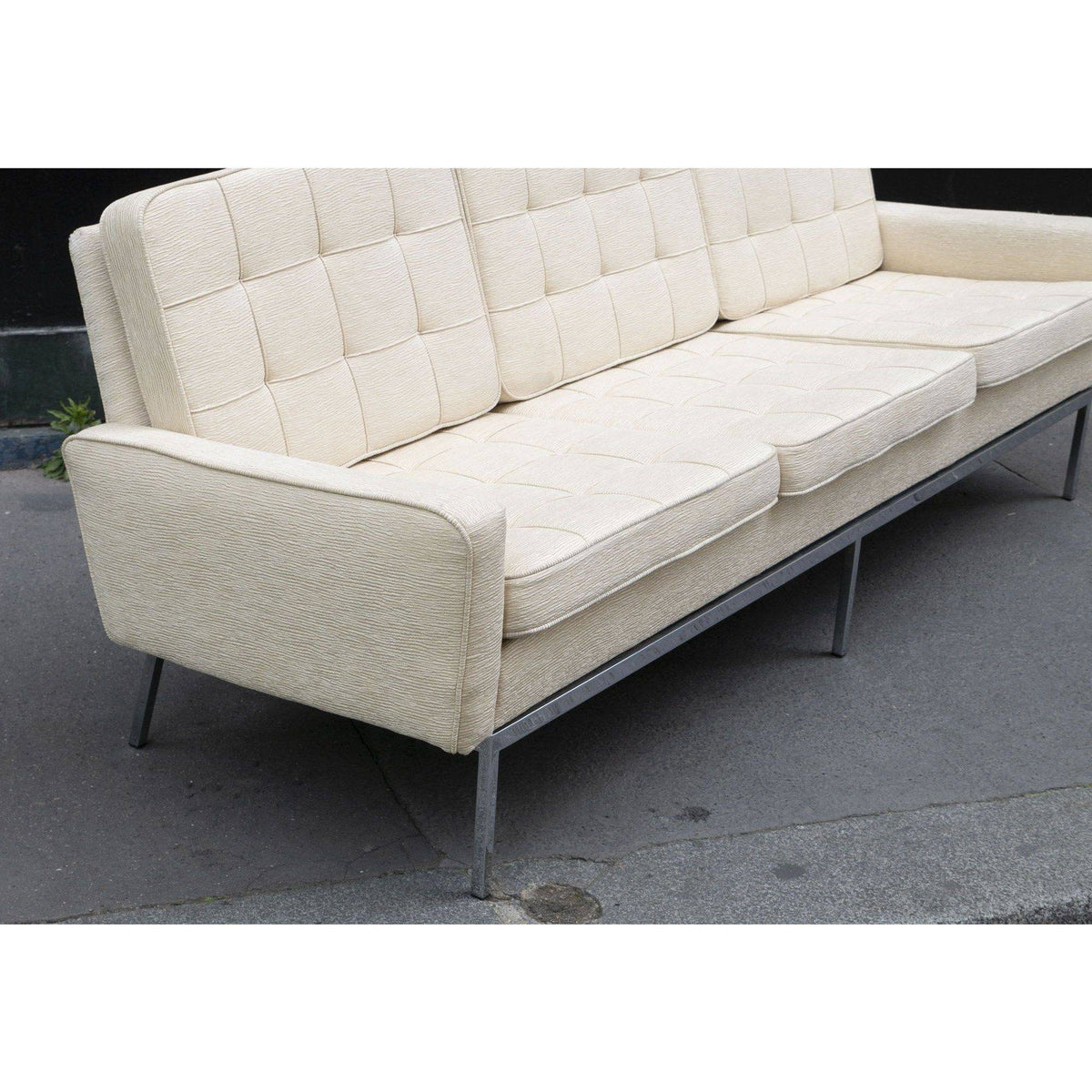 Canapé 3 places modèle 67 A de Florence Knoll / L 225 cm - Knoll - Vintage-The Woods Gallery
