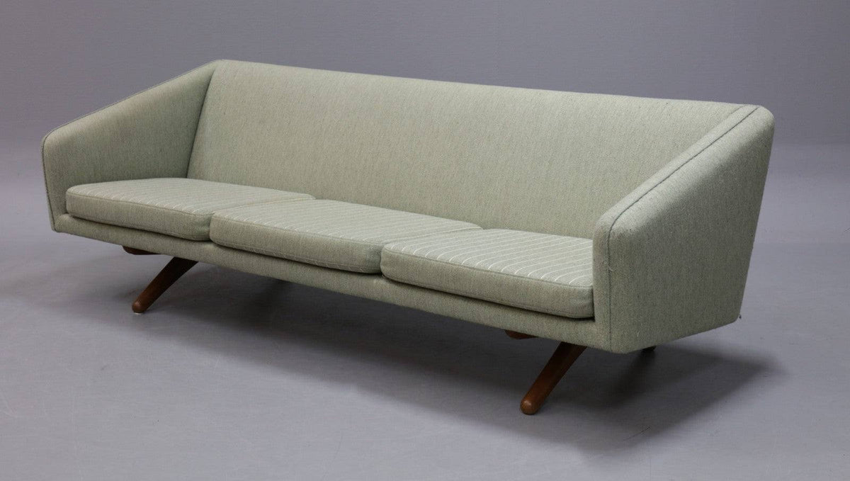 Canapé 3 places modèle ML90 Seafoam de Illum Wikkelsø - L 205 cm - Mikael Laursen - Vintage-The Woods Gallery