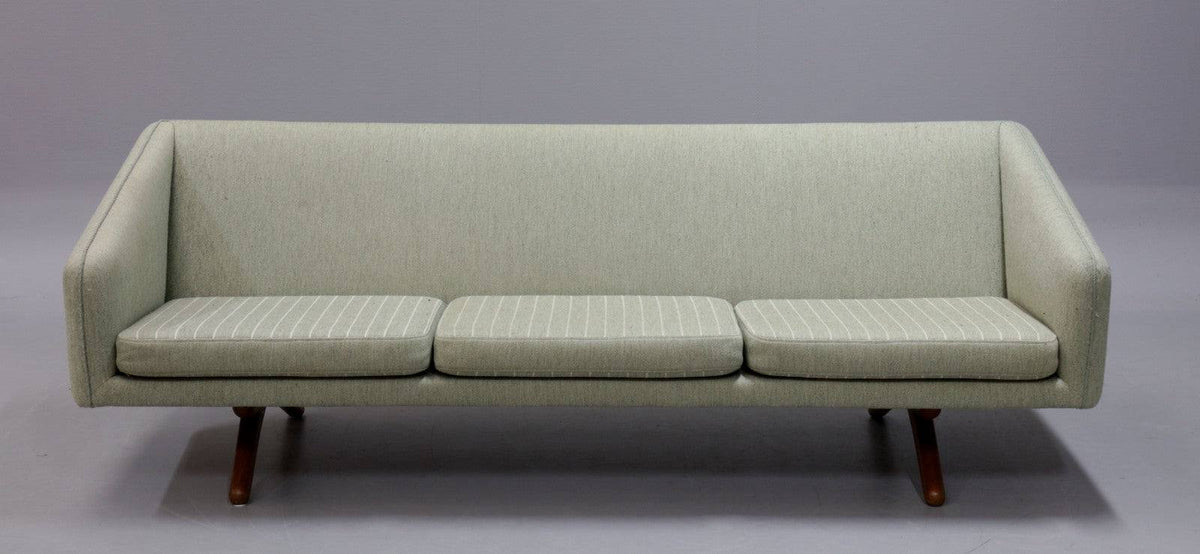 Canapé 3 places modèle ML90 Seafoam de Illum Wikkelsø - L 205 cm - Mikael Laursen - Vintage-The Woods Gallery