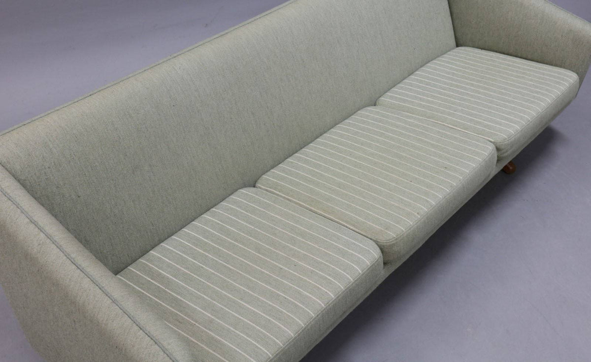 Canapé 3 places modèle ML90 Seafoam de Illum Wikkelsø - L 205 cm - Mikael Laursen - Vintage-The Woods Gallery